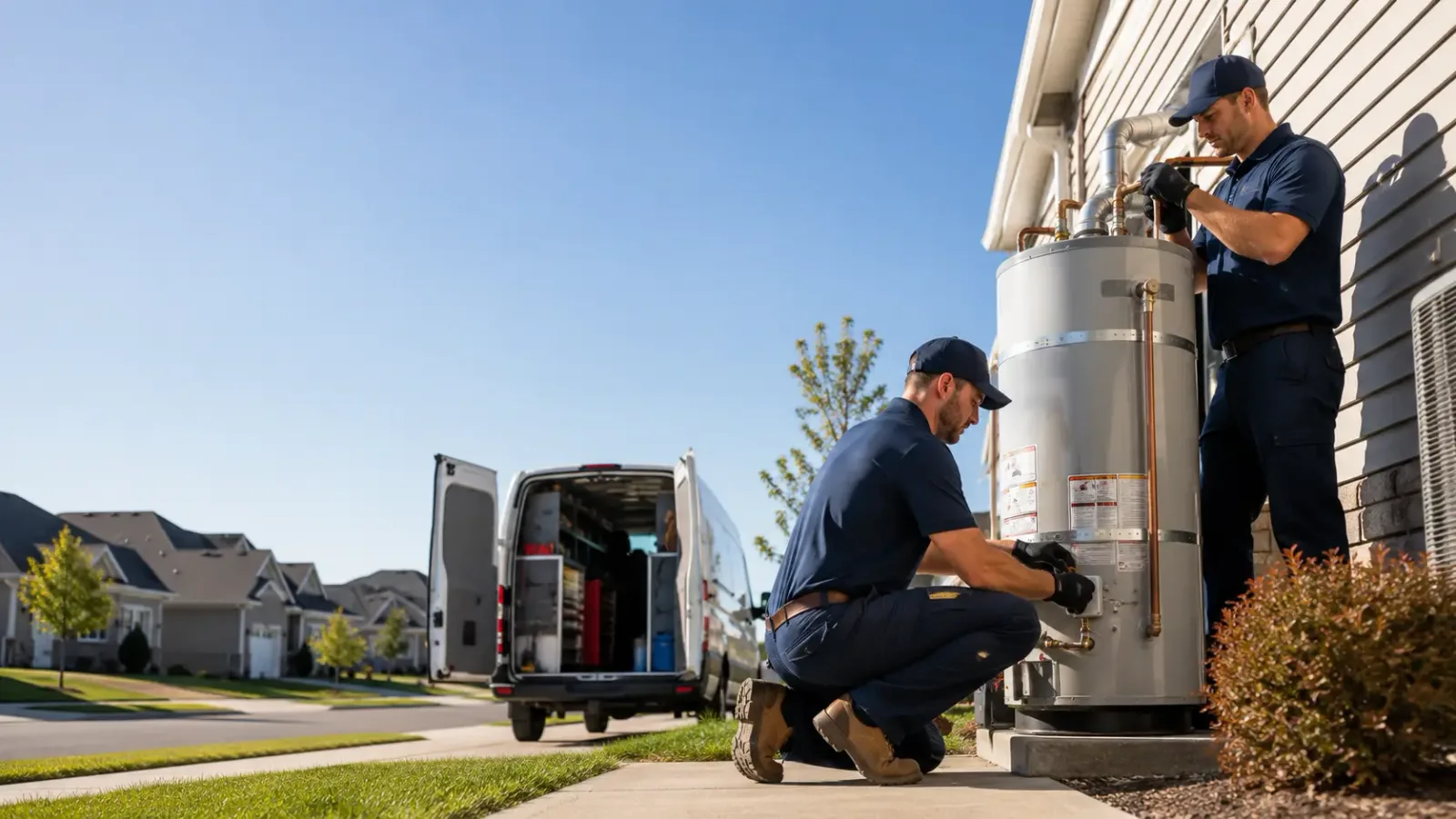 Water Heater Installation in Leighton, IA